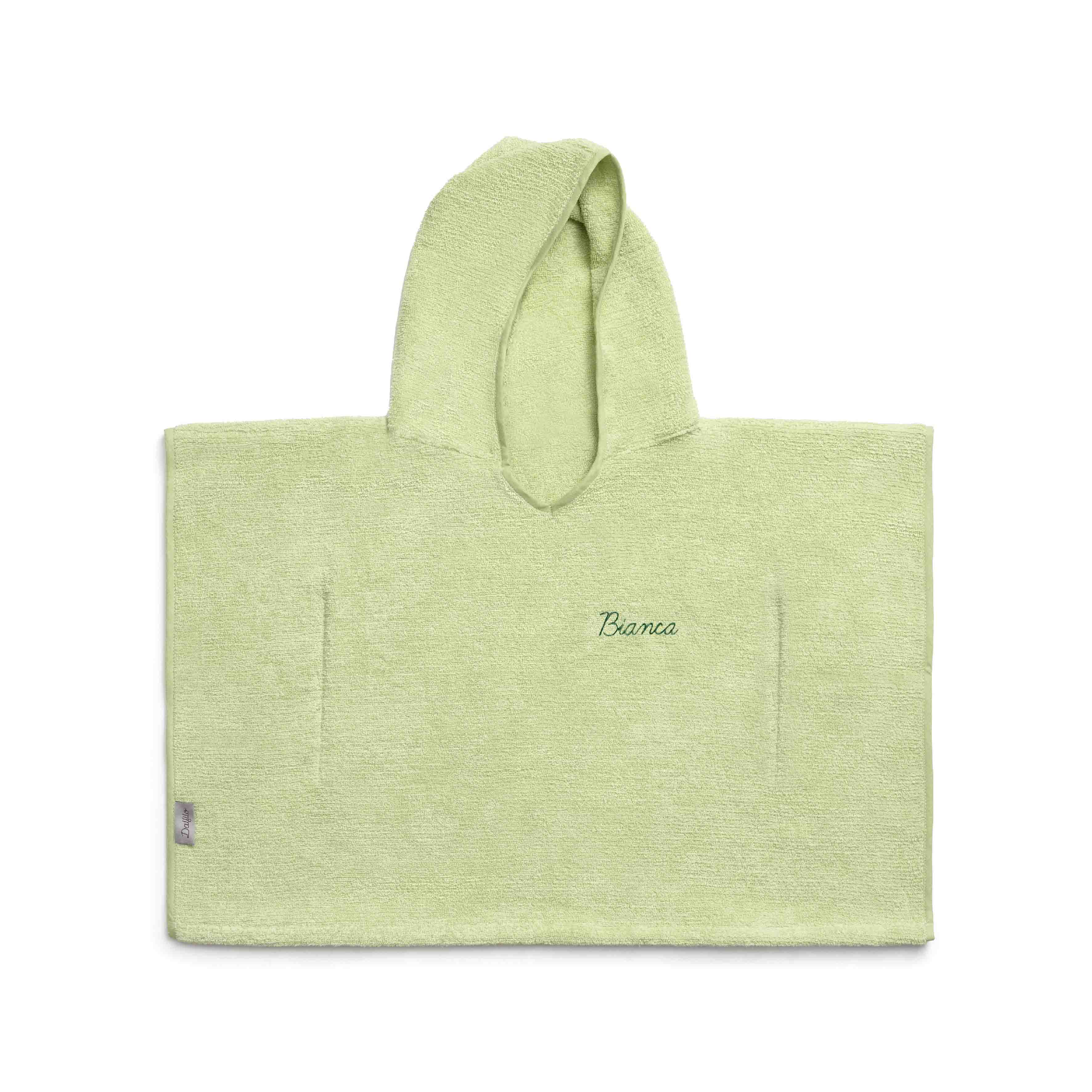 Badeponcho
- S (2-4 Jahre)- Pistazie- Klassische Baumwolle - Dalfilo