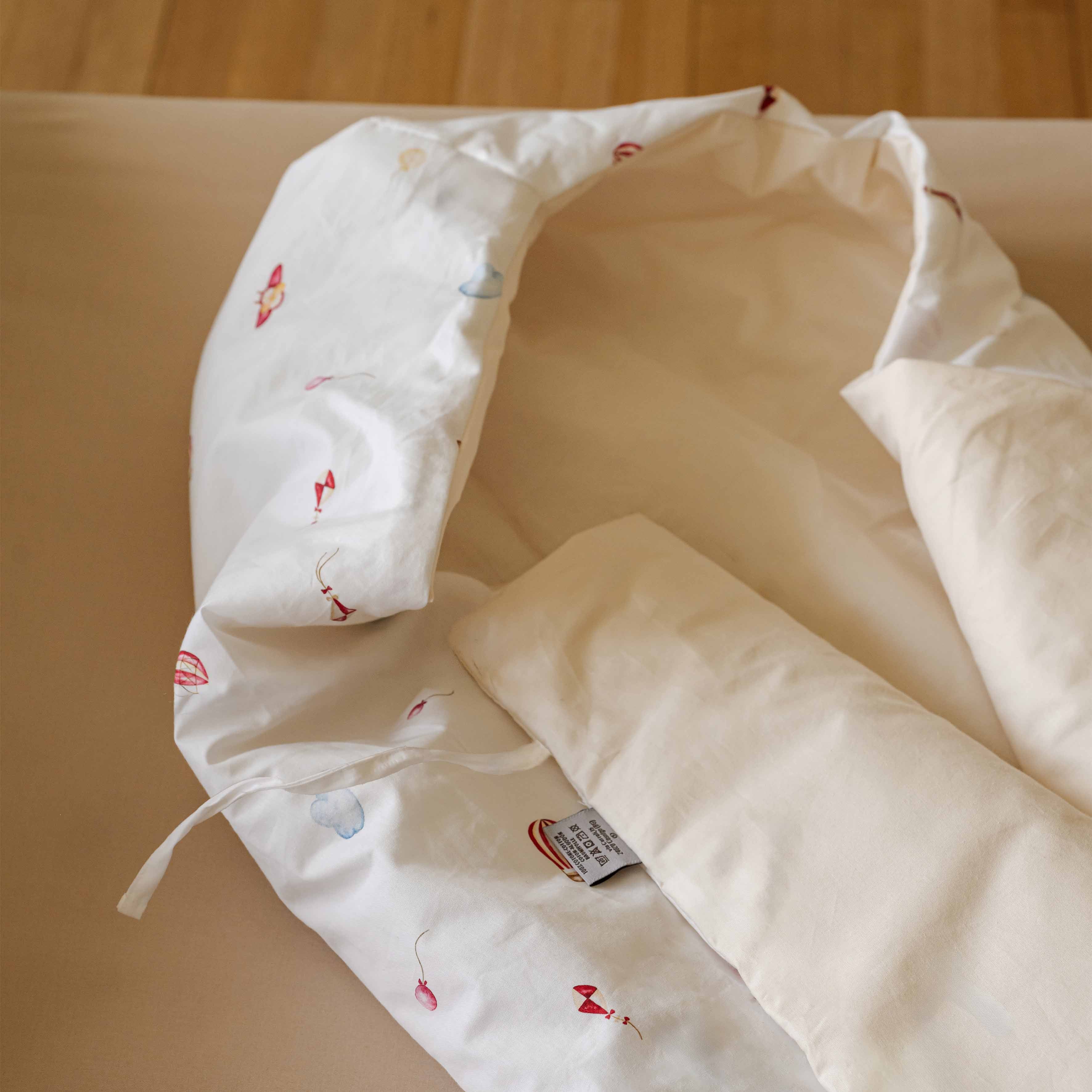 Fußsack für den Kinderwagen für Neugeborene
- 0–6 Monate- Foliage- Perkal - Dalfilo