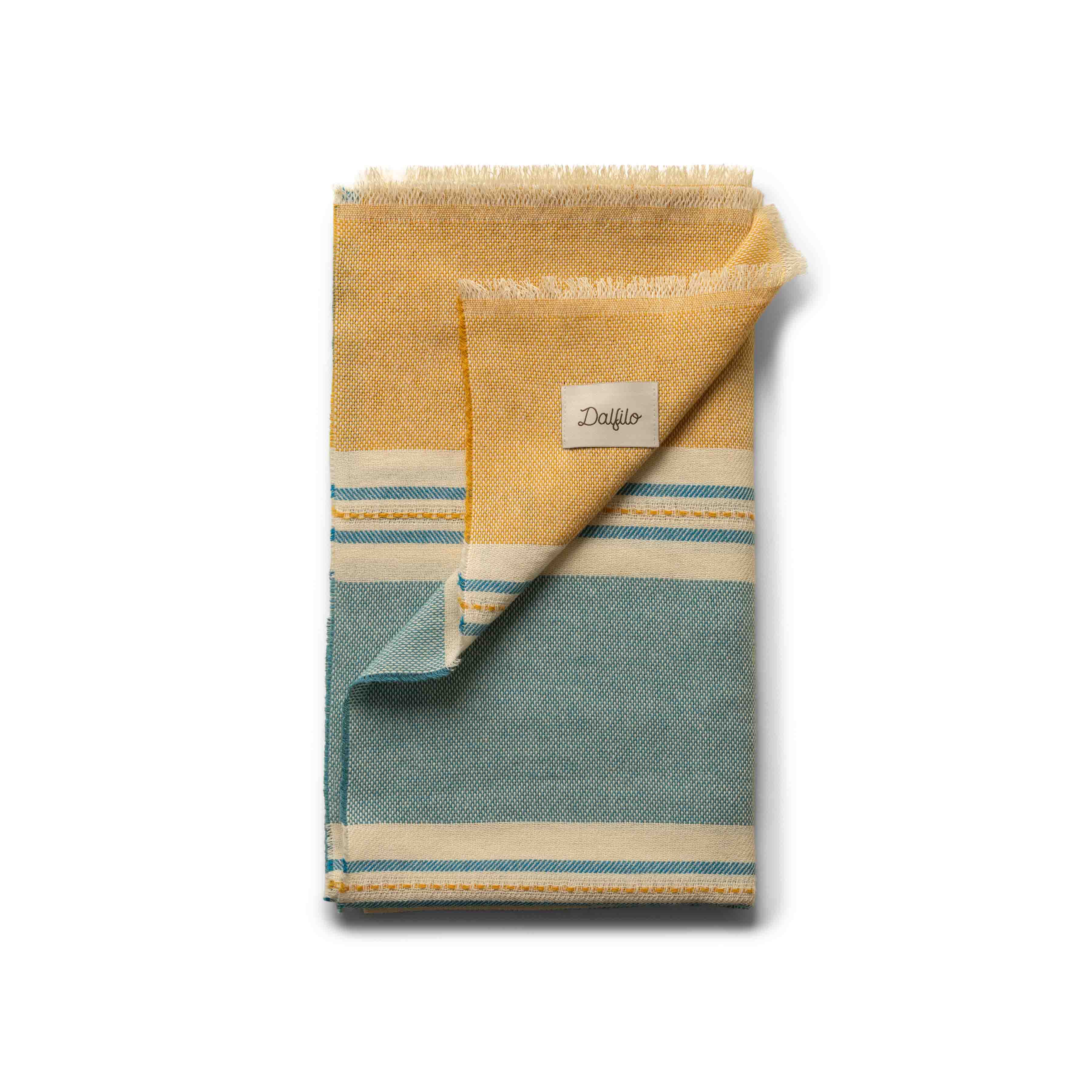 Strandtuch Brise
- 100x175 cm- Welle- Baumwolle - Dalfilo