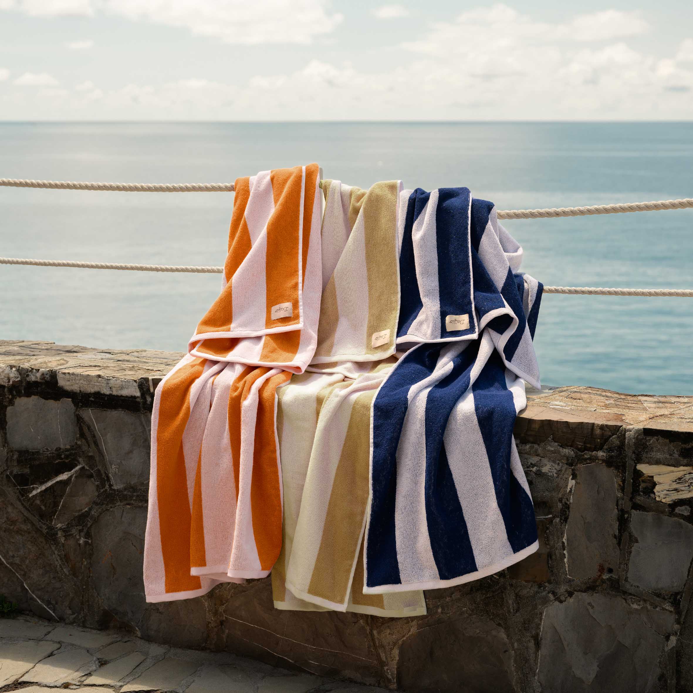 Strand-Badetuch Portofino
- 100x180 cm- Spritz- Baumwolle - Dalfilo