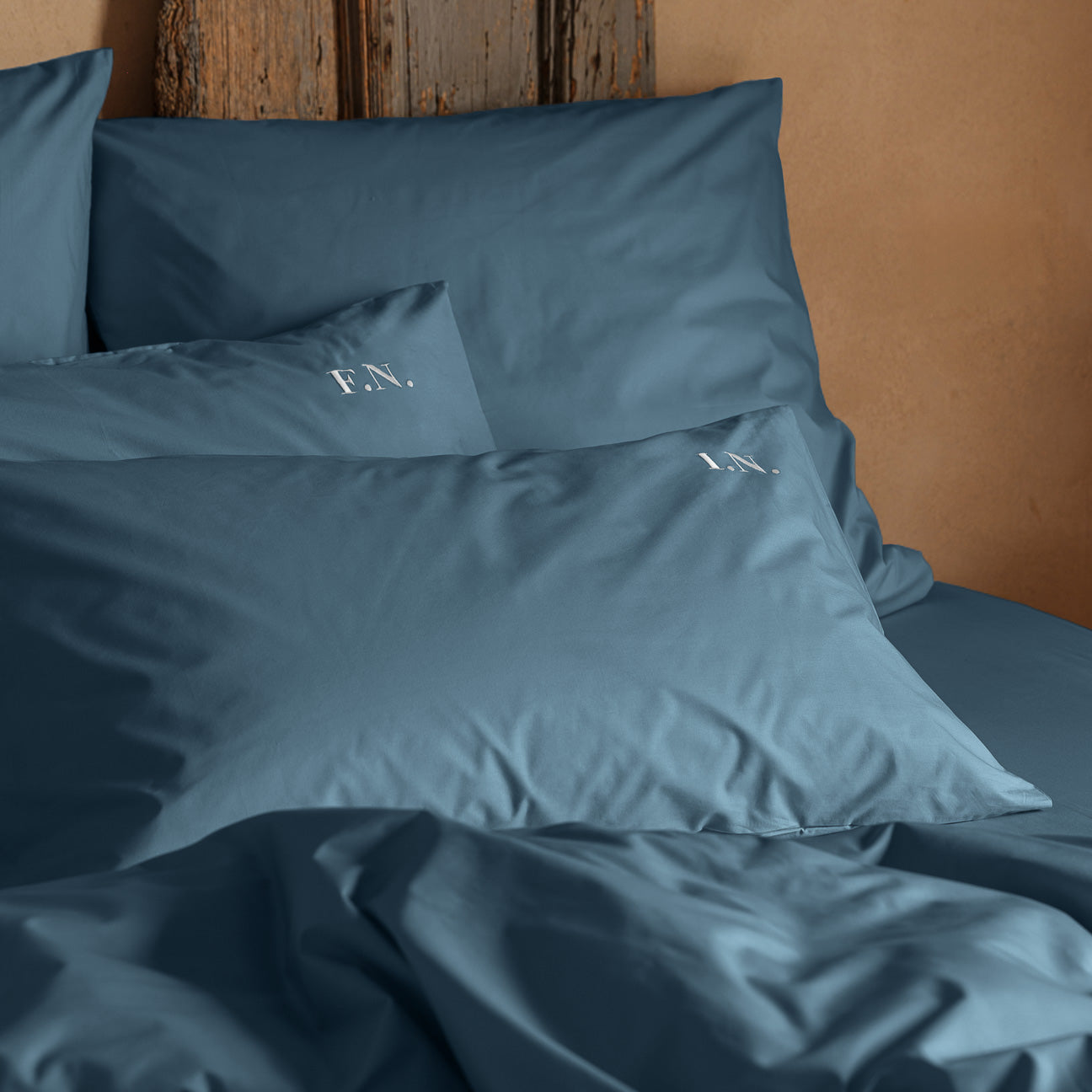 Baumwolle Bettwäsche-Set
- Denim- Perkal - Dalfilo