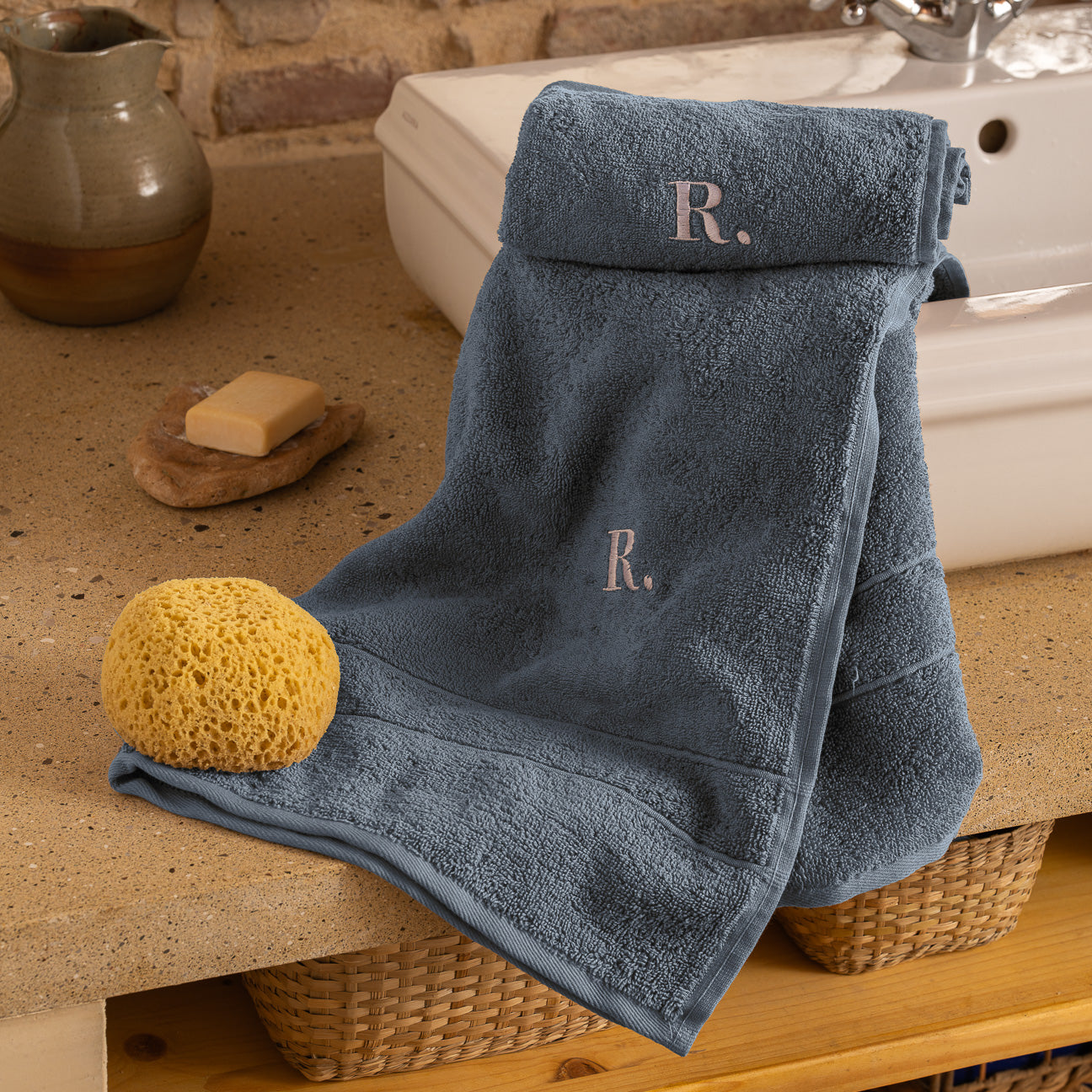 Klassik Set 2-Teilig
- Einheitsgröße- Denim- Baumwolle - Dalfilo