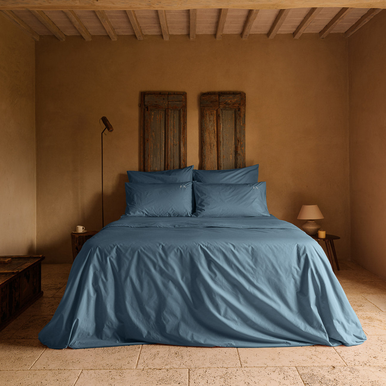 Baumwolle Bettwäsche-Set
- Denim- Perkal - Dalfilo