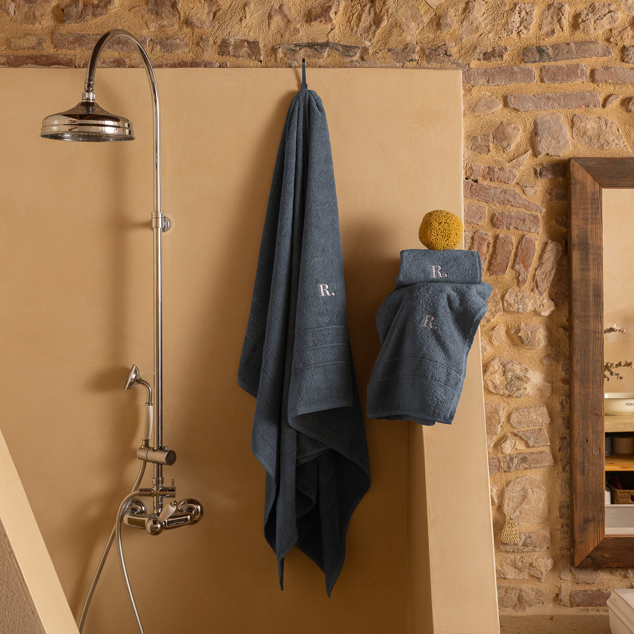 Klassik Set 3-Teilig
- Einheitsgröße- Denim- Baumwolle - Dalfilo